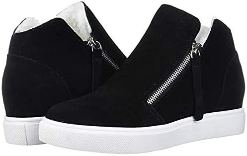 レディーススニーカー 靴 シューズ Caliber F Wedge Sneaker 26cm 期間限定の激安セール Suede 並行輸入品 M Black
