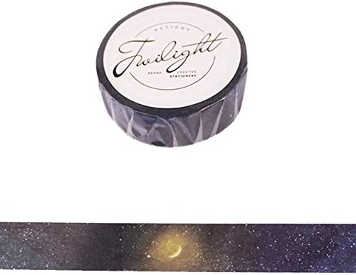 Tangbasi Washi Tape, Galaxy Clouds Decorative Masking Tape Adhesive Scrapbooking DIY Craft Gift