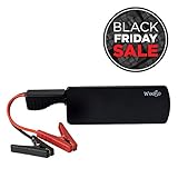 WEEGO JS18 Jump Starter 2100 Peak 600 Cranking Amps Basic Lithium Ion Power Pack USB Charging 100 Lumen LED Flashlight