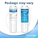 Waterdrop UKF8001 Replacement Refrigerator Water Filter, Compatible with Maytag UKF8001, UKF8001AXX, UKF8001P, Whirlpool 4396395, 469006, EDR4RXD1, EveryDrop Filter 4, Puriclean II, Standard, 4 Pack