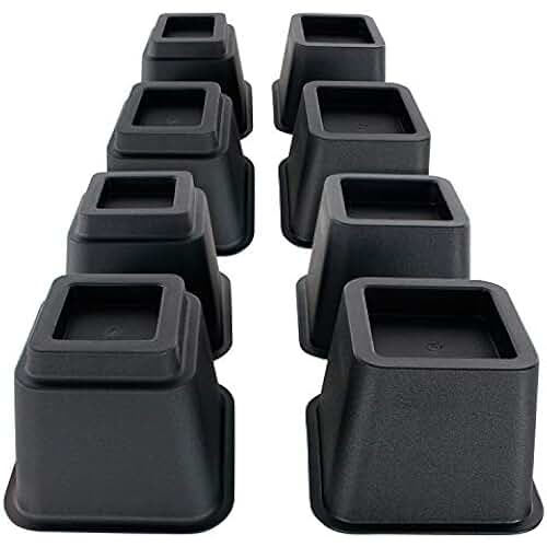 rectangle bed risers