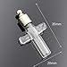 10 Pieces Cross Glass Vial Pendant Necklace Pendant Wish Bottle Charms Glass Locket