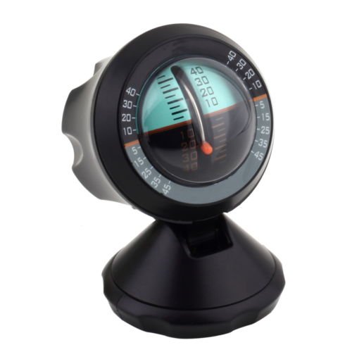 Land Meter Inclinometer Slope Level Meter Gradient Balancer Car Vehicles