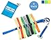 The Learning Classroom Preschool Walking Rope, Carry Bag, 16-Colorful Handles, Blue/Green/Yellow, 1-Pack or 2-Pack, Daycare, Toddler