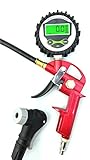 GrimmTools - Digital Universal Bicycle Tire Inflator for Presta and Schrader valves