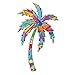 Palm Tree Sticker Beach Decal by Megan J Designs™ - Laptop Car Vinyl Tumbler Sticker