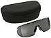Neff Brodie Shades Men's Sunglasses with Interchangeable Lenses and Sunglass Case - 100% UV Protection Sunglasses for Men - Sunglasses for Cycling, Running and Driving