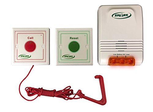 Emergency Call Light System - Fall Prevention for Bathroom or Bedroom. Easy to Setup!