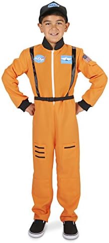 Orange Astronaut Child Costume