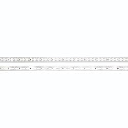 Starrett Full Flexible Steel Rule with Satin Chrome