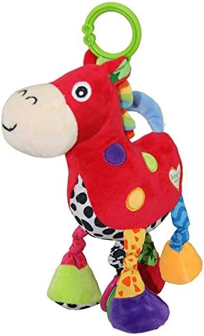 Cute Baby Plush Doll For Baby With Music,CE Certified 3PCS A Variety Of Styles 30 * 18Cm,Horse [Energy Class A]