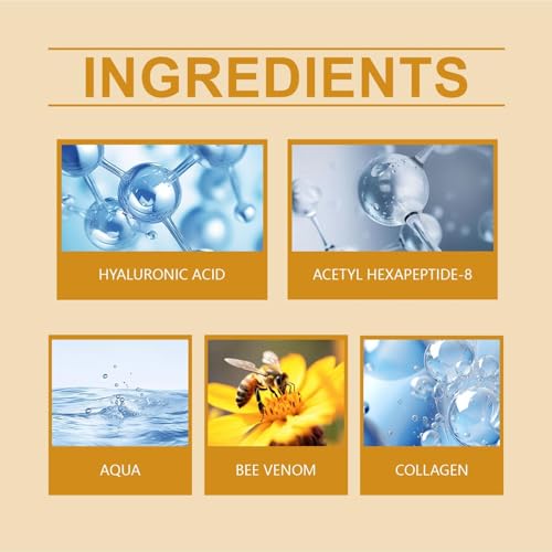 Bee Venom Skin Treatment Cream,2024 New Professional Bee Venom Repair Cream Gel,Bee Venom Wrinkle Removal Cream,Bee Venom Skin Firming Body Cream,All Skin Types,Natural Skin Care Treatment (A, 2PC)