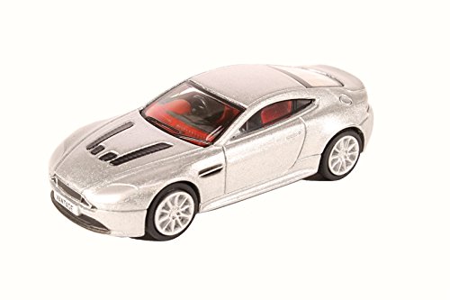 DIECAST 76AMVT002 1:76th Scale Aston Martin V12 Vantage S Lightning Silver by Oxford