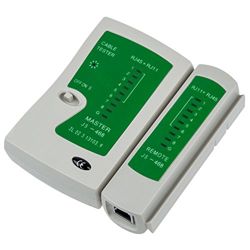 Buy FEDUS RJ45 and RJ11 Network LAN Cable Tester with LED Indicators