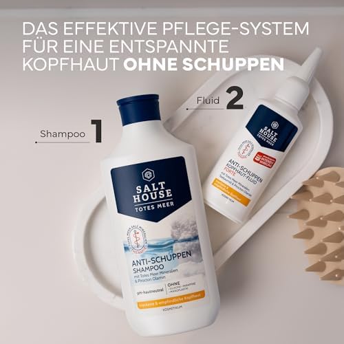 Forte Terapia Anticaspa no Couro Cabeludo, Cuidados Intensivos Calmantes, para couro cabeludo propenso à caspa, 75ml