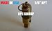 New 1/8" ASME Brass Safety relief Valve 135 PSI American made Compressed air pop off valve primary