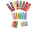 Chalk A Doo 40 piece Outdoor Sidewalk Chalk Set including 8 Jumbo Chalk Holders 16 Jumbo Chalk Sticks 4 Mini Chalk Holders and 12 Mini Chalk Sticks by Wevell