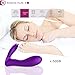 Wearable Wireless Remote Control Clitoris and G-Spot Stimulator, Clitoral Dildo Silicone Vibrators for Adult, Rechargeable Waterproof Vibrate Masturbation G Spotter Stimulator ... (Purple)
