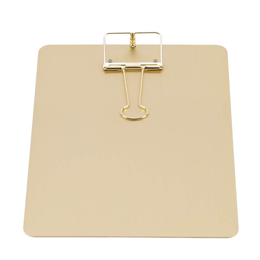 Buy Garispace Metal Clipboard Writing Pad File Folder Document Holder