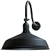 AQL AQLighting ADLXSV925, Barn Lighting with Weatherproof Design, Solid Cast Swivel, High Quality Indoor/Outdoor Barn Light (Black)