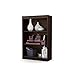 South Shore Axess Collection 3-Shelf Bookcase, Chocolate