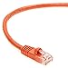 InstallerParts CAT6 Cable UTP Booted [Orange] - [25 FT] - [1 Pack] - Professional Series - 10Gbps, Cat6 Patch Cable, Cat 6 Patch Cable, Cat6 Ethernet Cable, Network Cable, Internet Cable