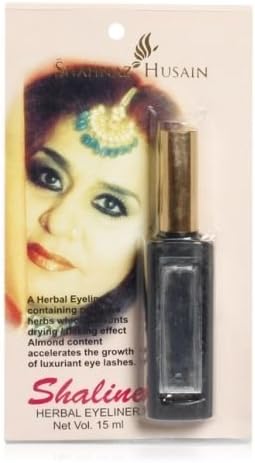 Shaline Herbal Eyeliner 15ml Drying / Flaking Effects by Shanaz Husain