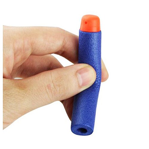 AMOSTING Refill Darts 100PCS Bullet for Nerf N-Strike Elite Zombie Strike Rebelle - Blue
