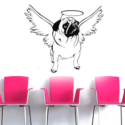 Amazon Com Dogs Wall Decals Room Decor Pug Dogs Pets Wall