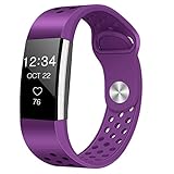 Humenn Bands Compatible for Fitbit Charge 2, Replacement Accessory Sport Band Compatible for Fitbit Charge 2 HR (01, Small)