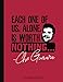 Che Guevara - Each One of Us, Alone, is Worth Nothing: Politics Quote, Composition Book 100 pages (5 by Latin America Focus, South American Art