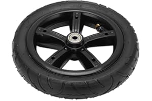 YOSOO HEALTH GEAR 8 Inch Pneumatic Wheel 200x45 Pneumatic Wheel with Inner Tube for Electric Scooter with Hub and Bearings(1pcs)