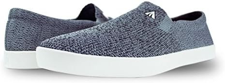 Tyler Men's Slip On Shoes - Men's Lightweight Comfortable Slip-on Sneakers,Multi Gray,8 D(M) US