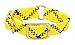 Mendota Pet Braid Collar - Center Ring - Dog Collar - Made in The USA
