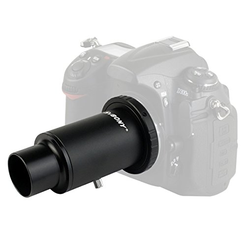Svbony Teleskop Kamera Adapter, 1,25 Zoll T Ring Halterung mit Vollmetall Verlängerungsrohr Zubehör, Okularprojektion, Photoadapter Teleskopzubehör Kompatibel mit Nikon SLR DSLR – Bild 7