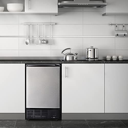 Smad Portable Commercial Ice Maker Under Counter Builtin Ice Maker