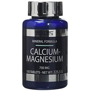 Scitec Nutrition Calcium Magnesium Tablets – 100 Tabs