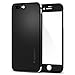 Spigen Thin Fit 360 Designed for Apple iPhone 7 Plus Case (2016) 2 Tempered Glass Screen Protectors Included - Black