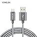 Vomelon Micro USB Cable (6ft/1.8m), Durable Tinning High Speed Charging Cable, with 10000+ Bend Lifespan for Android, Samsung, LG, Nexus, Motorola, Google and More