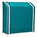 Home-Like 11 Drawer Storage Organizer, Muti-Bin Toy Organizer, 3 Tier Metal Shelves with 11 Removable Fabric Bins, DIY Multi-Purpose Storage Chest Suit for Home Office Bedroom Playroom, Turquoise