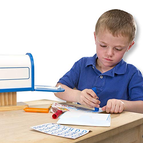 Melissa & Doug My Own Wooden Mailbox Activity Set and Educational Toy