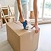 I GO Clear Packing Tape, Packaging Tape Refills for Shipping Moving Box Mailing Storage Sealing, 1.88