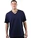 Russell Athletic Men's V-Neck Tee, Navy, Medium