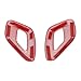 Voodonala for Challenger 2015-2023 Car Door Inner Door Handle Cover Trim Accessories for Dodge Challenger 2015-2023 (Red,ABS,2Pcs)