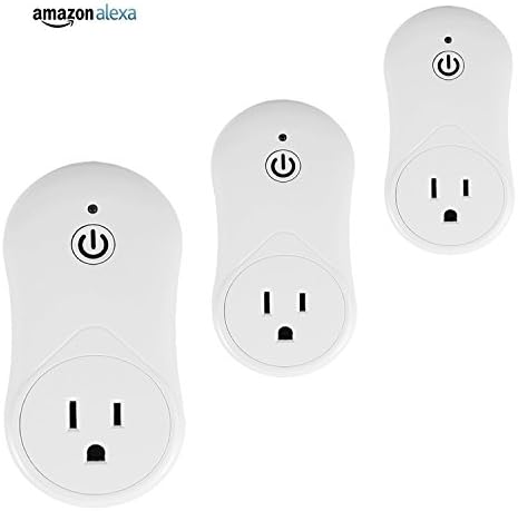 Thuepak Wifi Smart Electrical Socket, Work With Alexa &amp; Google Assistant, with USB Charging Port,Turn ON/OFF by Smart Phone Anytime(3 pack)