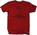 Mike Tyson Boxing Gloves Saying Punched in The Face Color Tshirt - XLarge Red