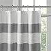 Madison Park Spa Waffle Shower Curtain Pieced Fabric with 3M Scotchgard Moisture Management Modern Home Bathroom Decorations, Wide 108
