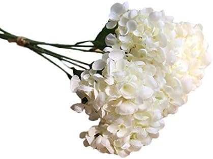 TATGB home Artificial Silk Fake Flowers Peony Floral Wedding Bouquet Bridal Hydrangea Decor MW44618