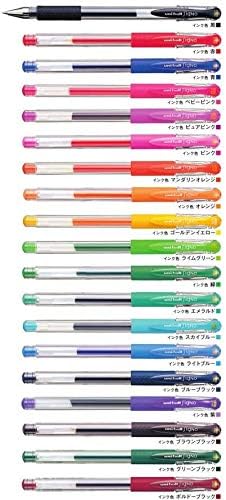 Amazon Co Jp 三菱鉛筆 ユニボール シグノ Um 151 極細 0 38mm ゲルインクボールペン 全19色セット 文房具 オフィス用品