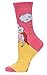 Blue Q Women's Funny Crew Socks ~ Always Be A Unicorn. (fit shoe size 5-10)